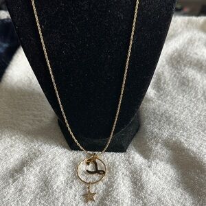 Gold Star Fashion Pendant Necklace